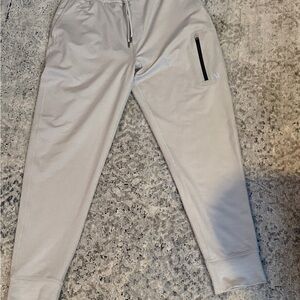 Vuori Light Gray Jogger Sweatpants